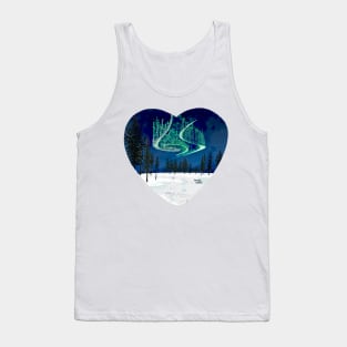 Beautiful aurora Tank Top